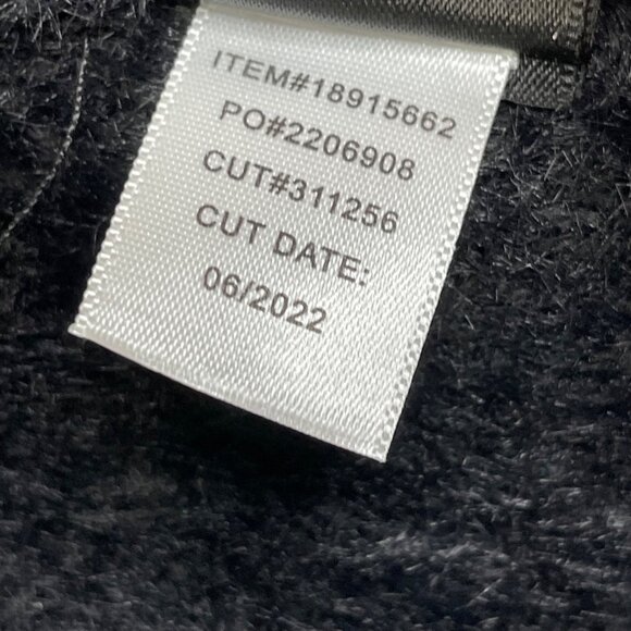 Torrid Eyelash Shacket Sweater Jacket Black Womens 0 - Picture 8 of 13